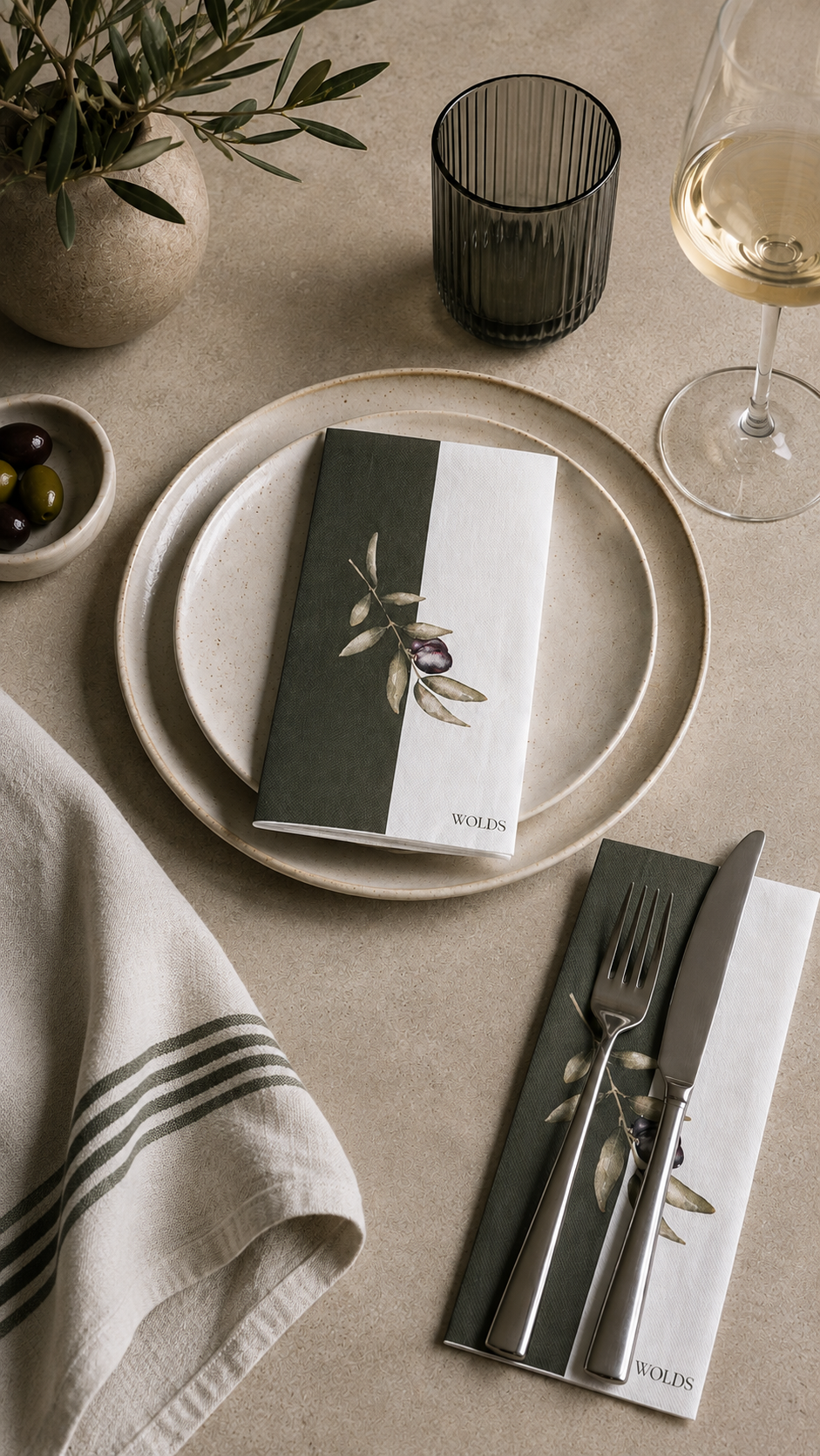 Olive Napkin