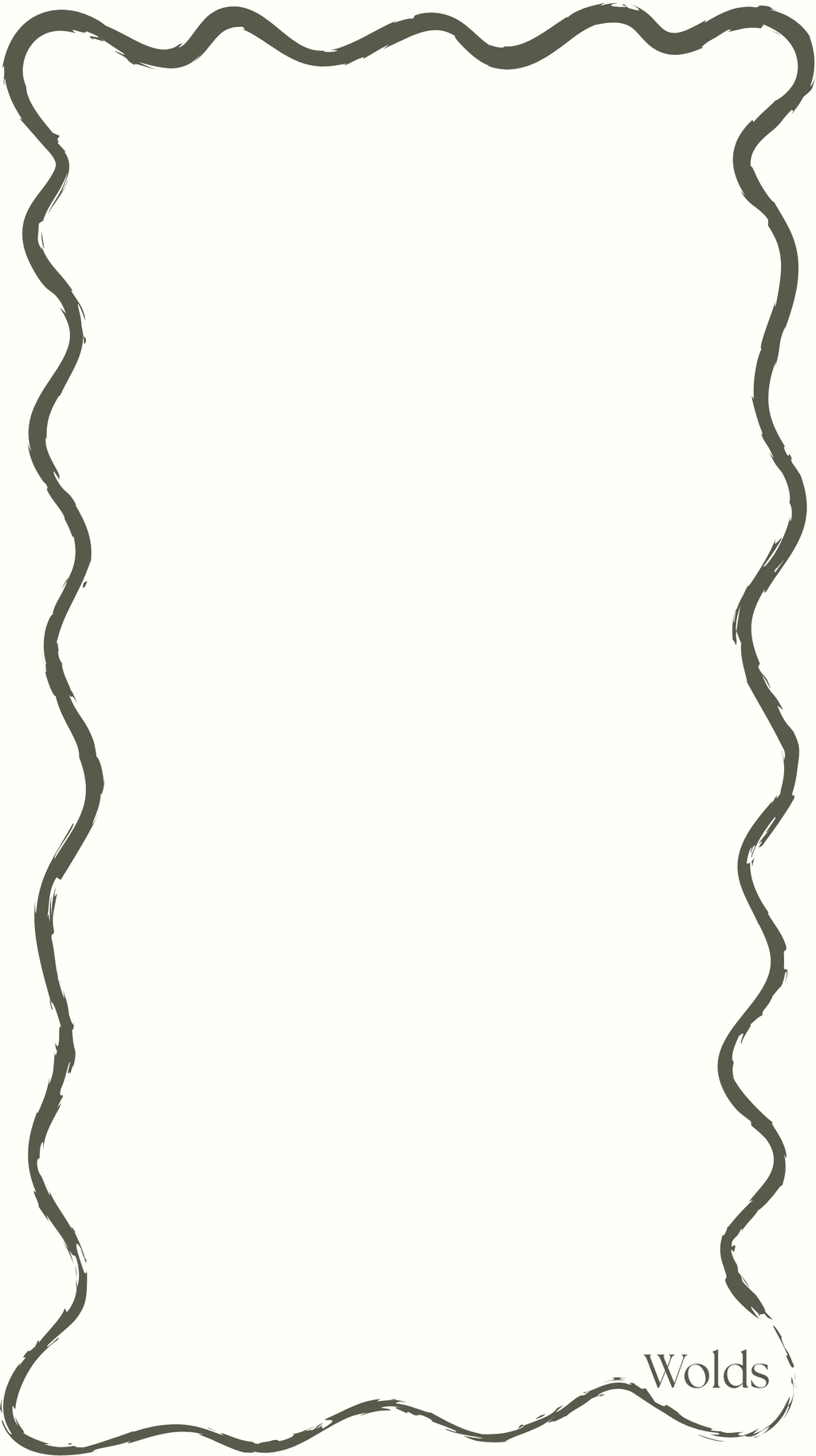 Olive Frame Napkin