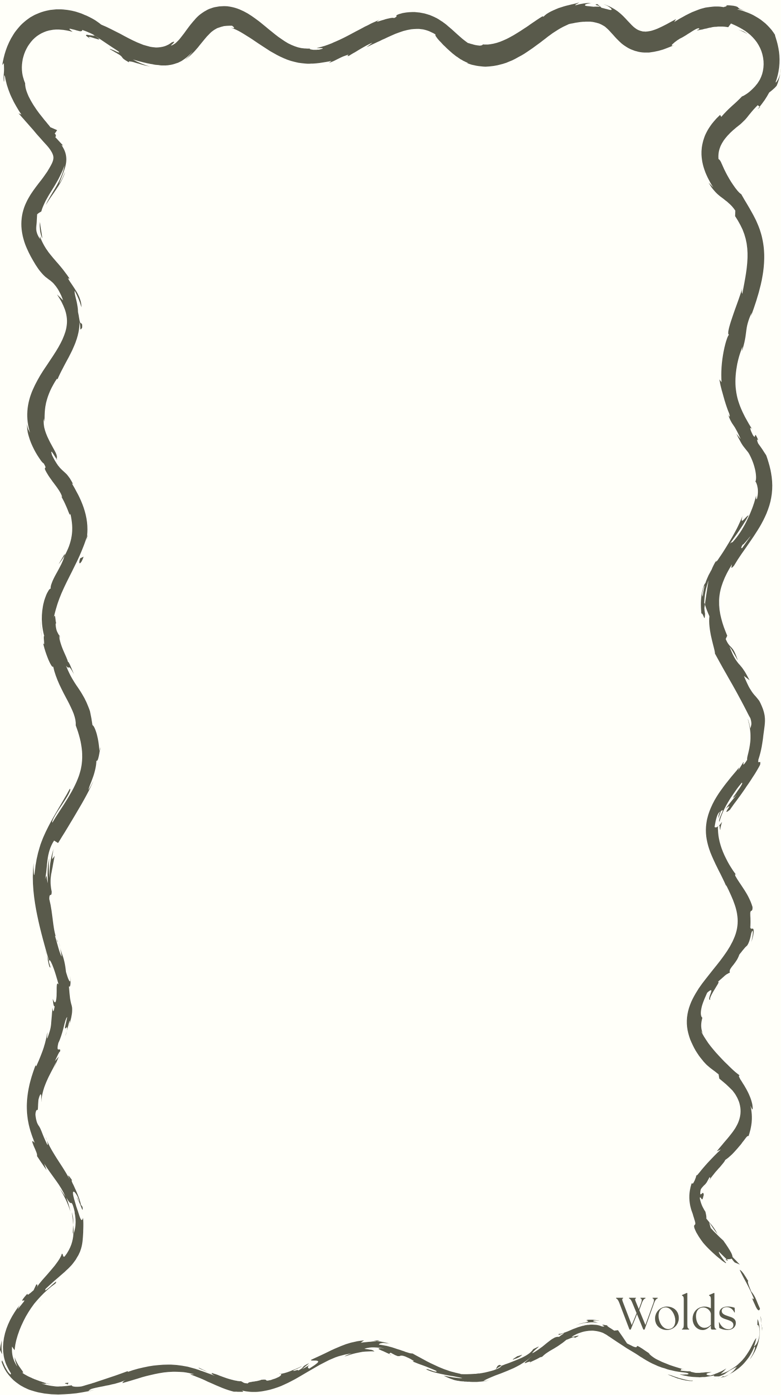 Olive Frame Napkin